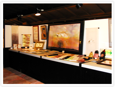 葛城北の丸にて　第五回個展